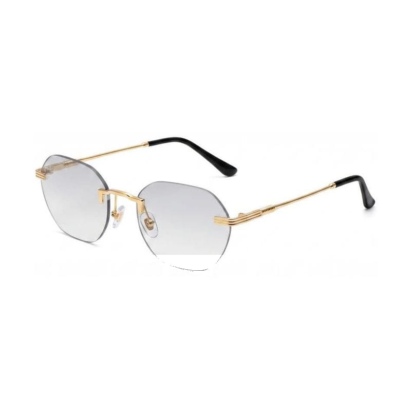 Specialized Frame — Oval Rimless · Golden — Specialized Frames in Golden